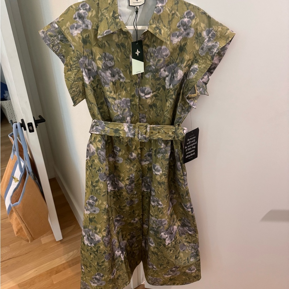 Tuckernuck Green Chloe Floral Dress